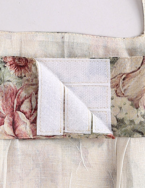 Dogs Allover Printed Silk Blend Mandarin Collar Dress