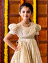 Girl's' Gold Lehenga Set