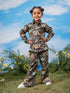 Girl's' Black Co-Ords