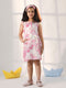 Girl's' Pink Cotton Summer Dress