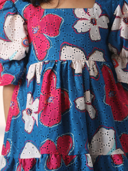 Girl's' Blue Dress