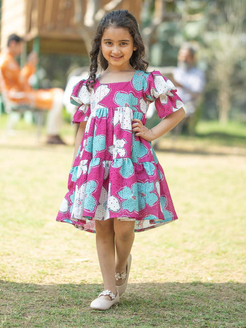Girl's' Pink Dress