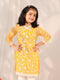 Girl's' Yellow Only Kurta