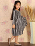 Girl's Black Pure Cotton Chikankari Kurta