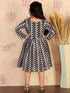 Girl's Black Pure Cotton Chikankari Kurta