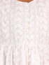 Girl's White Pure Cotton Chikankari Kurta