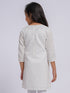Girl's' White Only Kurta