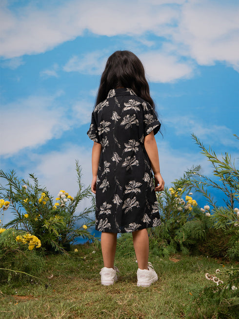 Girl's' Black Dress