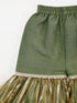 Girl's' Green Kurta Sharara Set With Dupatta