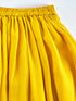 Girl's' Yellow Mirror Georgette Lehenga Set