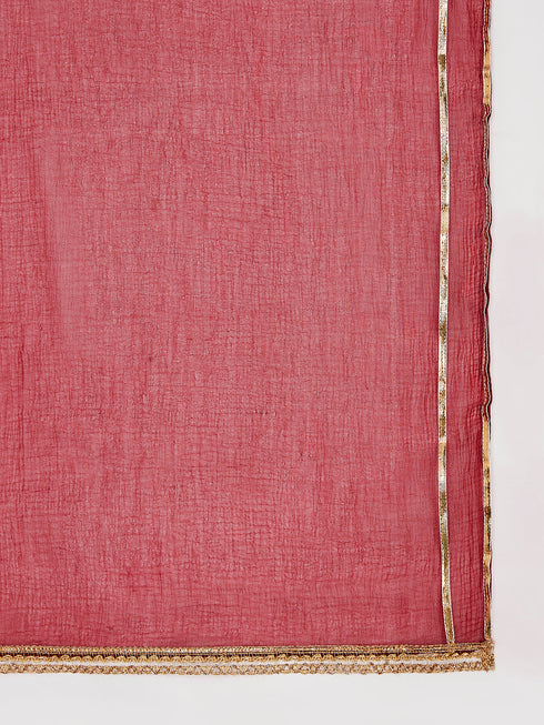 Girl's' Maroon Girl's Lehenga Choli