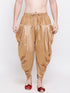 Men's Rose Gold Solid Dhoti Pant