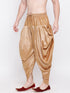 Men's Rose Gold Solid Dhoti Pant