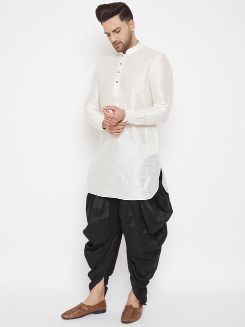 Men's Black Dhoti Pants