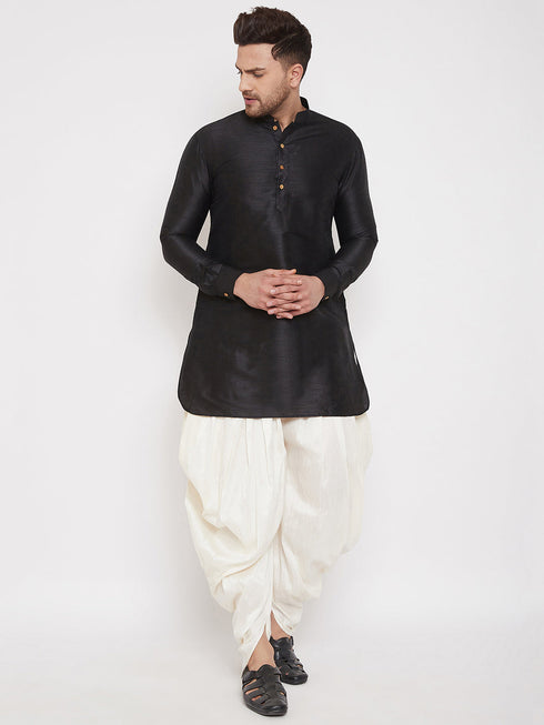 Men's Cream Dhoti Pants