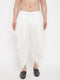 Men's White Dhoti Pants