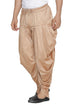 Men's Rose Gold Cotton Silk Blend Dhoti