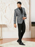 Men's Grey Velvet Blazer
