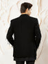 Men's Black Jacquard Blazer
