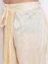 Men's Gold Embroidered Dhoti Pant