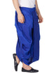 Men's Blue Cotton Silk Blend Dhoti