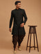Men's Black Sherwani Set