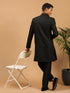 Men's Black Sherwani Set
