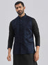 Men's Navy Blue - Nehru Jacket
