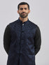 Men's Navy Blue - Nehru Jacket