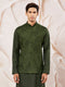 Men's Green - Nehru Jacket