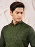 Men's Green - Nehru Jacket
