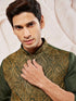 Men's Mehendi - Nehru Jacket