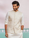 Men's Off White - Nehru Jacket
