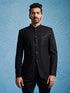 Men's Black Schiflli Jodhpuri