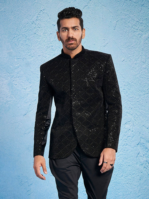 Men's Black - Jodhpuri