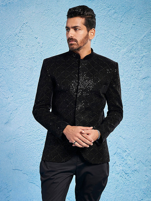 Men's Black - Jodhpuri