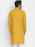 Men's Yellow Cotton Kurta
