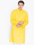 Men's Yellow Linen Kurta