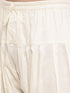 Men's Mustard Pure Cotton Chikankari Kurta With Patiala Set