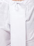 Men's Pink Cotton Kurta And White Solid Dhoti Set