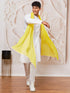 Men's White Cotton Kurta,Pyjama And Dupatta Set