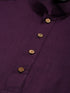Men's Purple Cotton Kurta