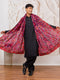 Men's Black Viscose Kurta, Patiala And Dupatta Set.