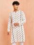 Men's Cream Cotton Kurta