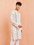 Men's Cream Cotton Kurta