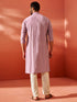 Men's Onion Chanderi Kurta