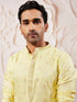 Men's Mint Green Silk Blend Kurta