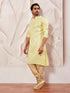 Men's Mint Green Silk Blend Kurta