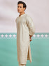 Men's Off White Rayon Kurta