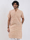 Men's Cream Cotton Kurta